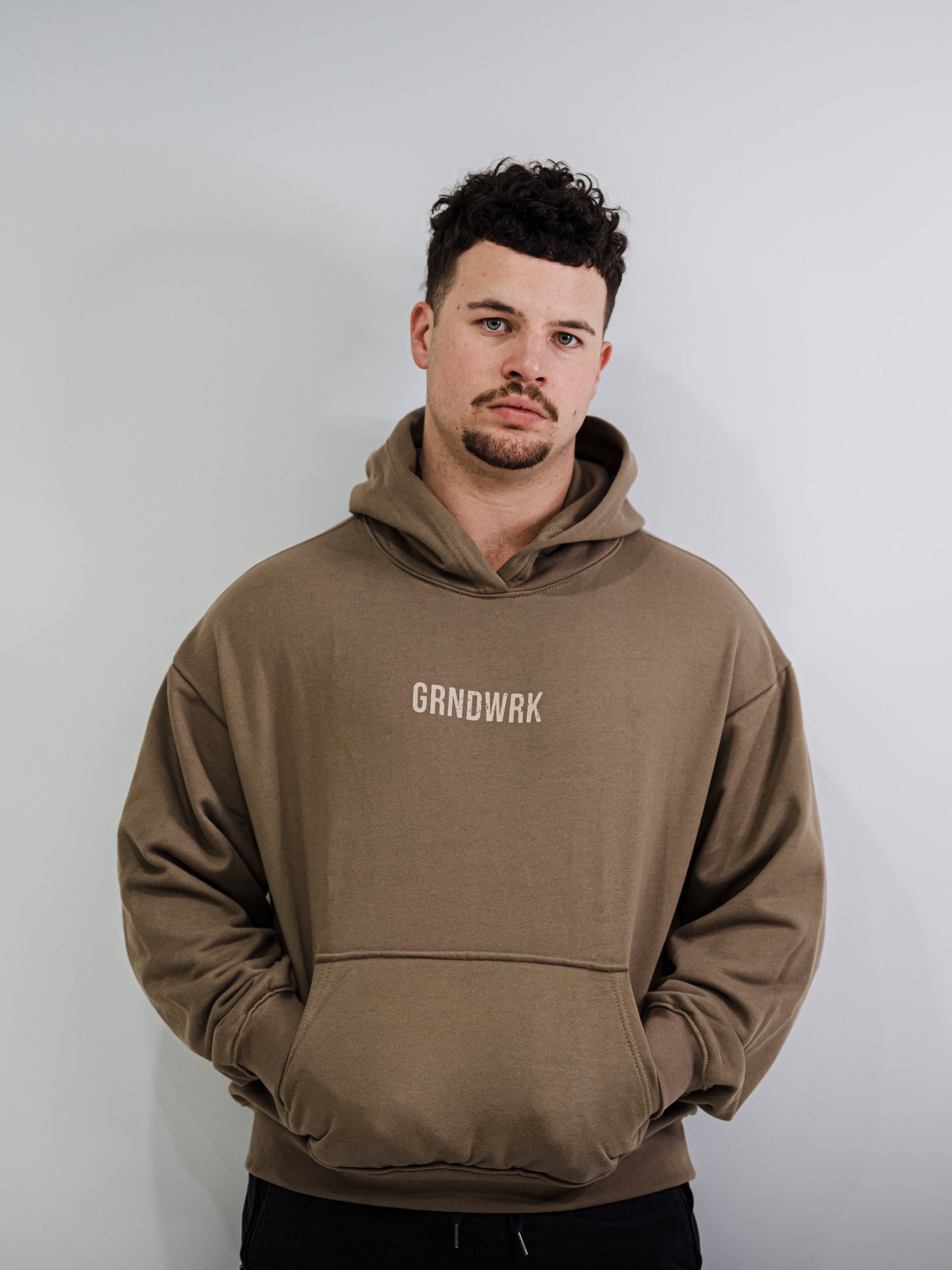 GRNDWRK CORE COFFEE HOODIE