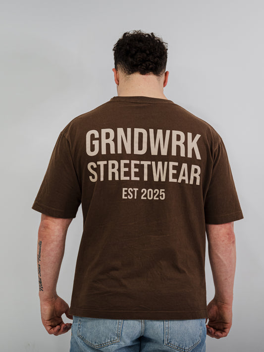 GRNDWRK CORE COFFEE TEE