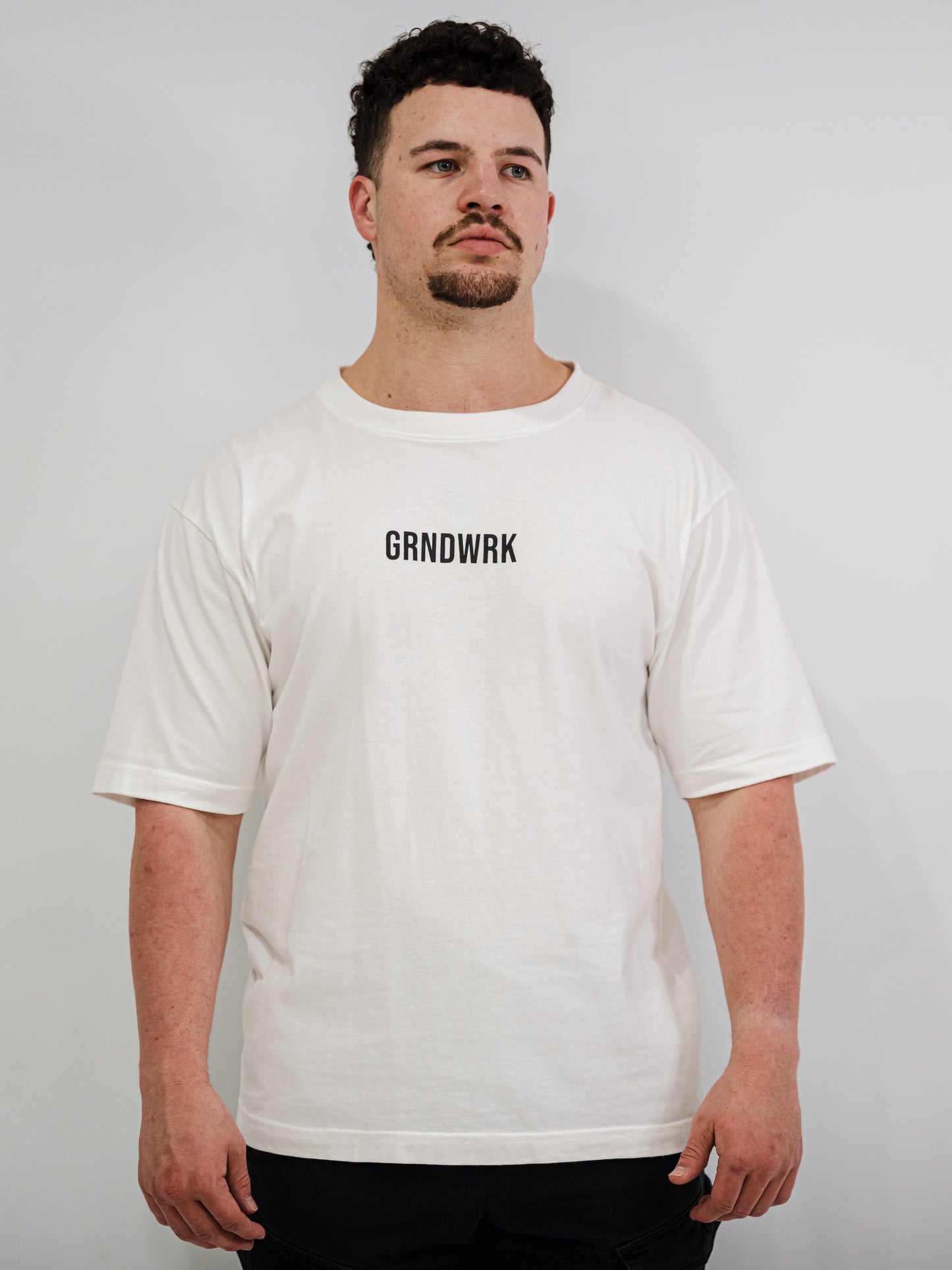 GRNDWRK CORE WHITE TEE