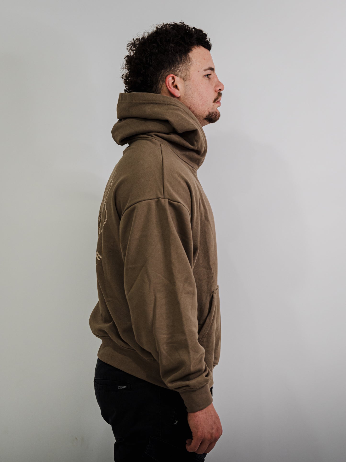 GRNDWRK CORE COFFEE HOODIE