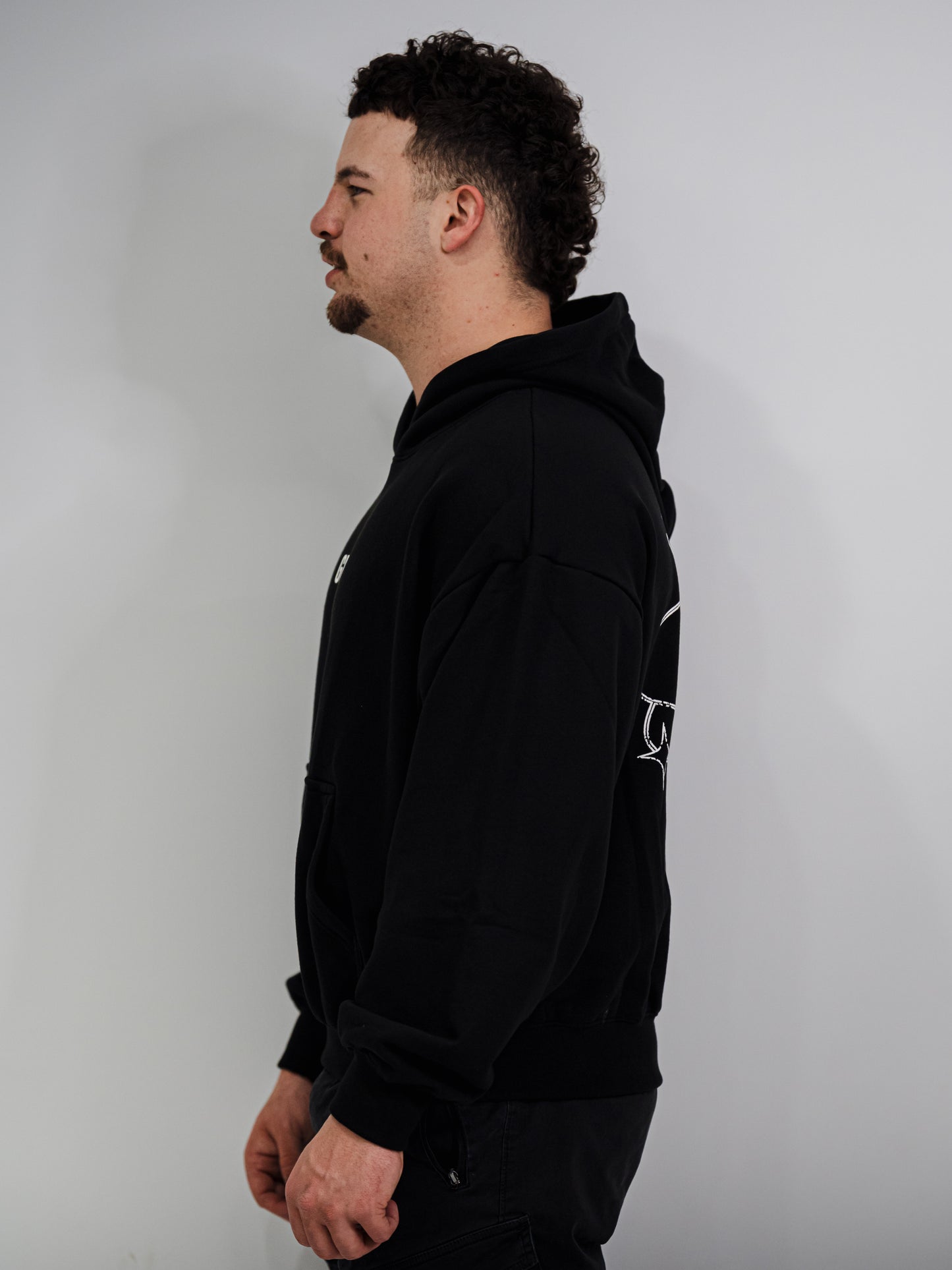 GRNDWRK CORE BLACK HOODIE