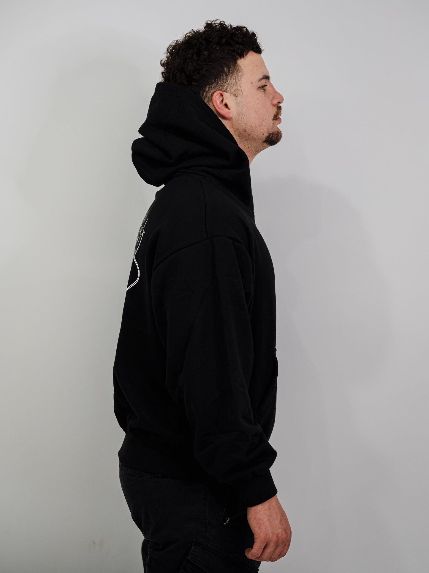 GRNDWRK CORE BLACK HOODIE