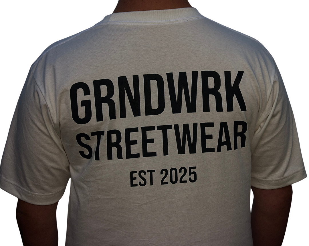 GRNDWRK CORE WHITE TEE