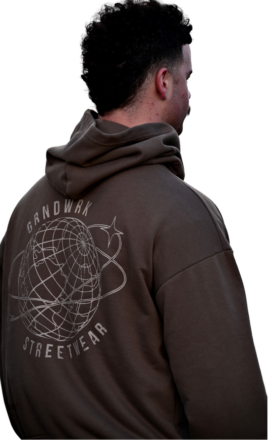 GRNDWRK CORE COFFEE HOODIE